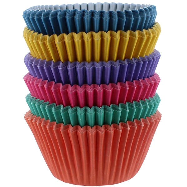 Cupcake Baking Cases - Modern Bright